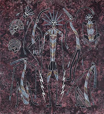 LIGHTNING SPIRITS .2008. by Eddie Blitner - Auction record, sale price, and art valuation. Compare with similar artists and explore comparable artworks.