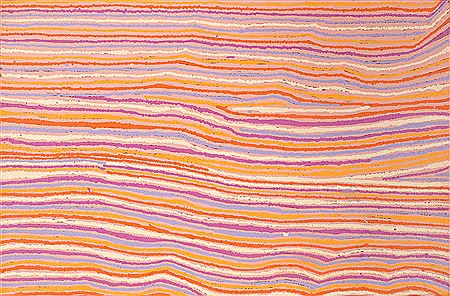 Sample artwork by Miriam Napanangka (Born c. 1960), known for aboriginal painting - View similar artists and auction records
