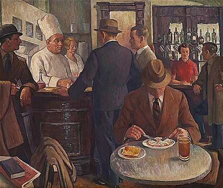 HOTEL SCENE, c.1950