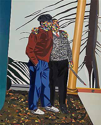 Sample artwork by Edouardo Arroyo (1937 - 2018), known for neofigurative painting, sculpture, and politically charged figurative imagery - View similar artists and auction records