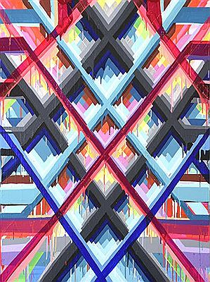 Sample artwork by Maya Hayuk (Born 1969), known for painting - View similar artists and auction records