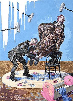 Bears, 2010 by Elbow Toe - Auction record, sale price, and art valuation. Compare with similar artists and explore comparable artworks.