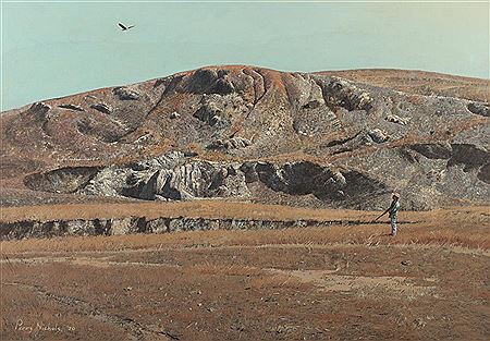 Man in Landscape
