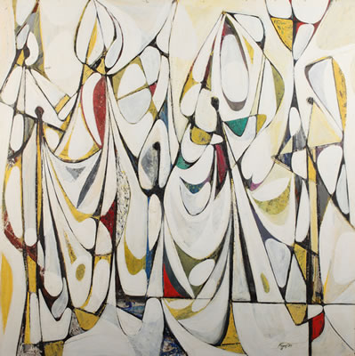 Untitled by Seymour Fogel - Auction record, sale price, and art valuation. Compare with similar artists and explore comparable artworks.