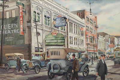 "Dallas Film Row, 1918"
