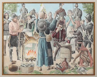 First Thanksgiving
