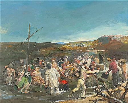 Die Überfahrt (Einschiffung nach Kythera)