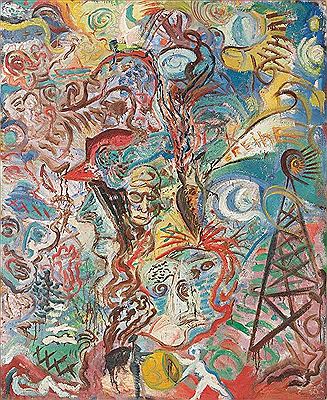 Sample artwork by Ralf Kerbach (Born 1956), known for painting - View similar artists and auction records