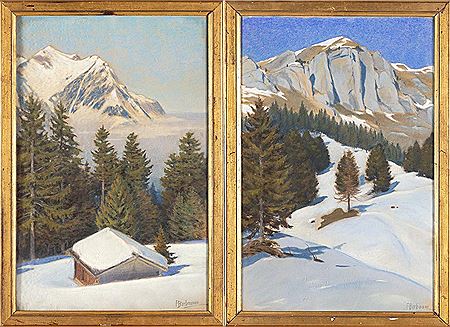 Sample artwork by Francois Birbaum (1872 - 1947), known for painting - View similar artists and auction records