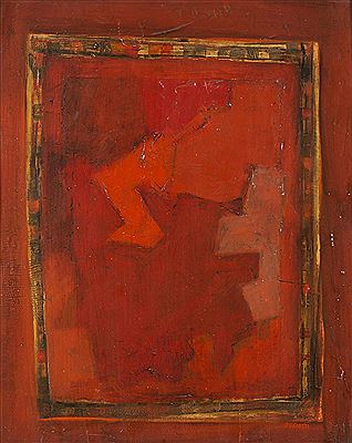 "Quand la lueur de l'aube rougit (Forme abstraite rouge)" by Marie Joseph Orgiazzi - Auction record, sale price, and art valuation. Compare with similar artists and explore comparable artworks.