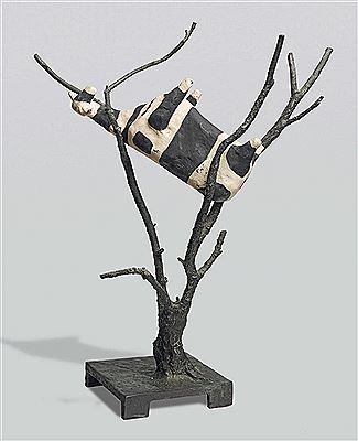 Cow up a Tree 1998 by John Kelly - Auction record, sale price, and art valuation. Compare with similar artists and explore comparable artworks.