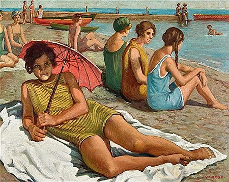 Frauen am Strand