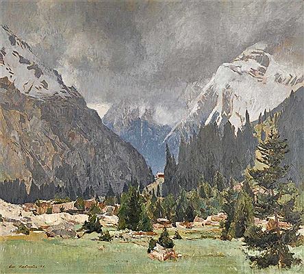 Sample artwork by Leo Kalmus (1904 - 1986), known for painting - View similar artists and auction records