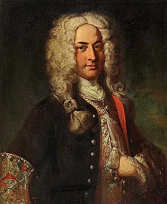 Porträt von Sigismund Steiger (1702-1744)