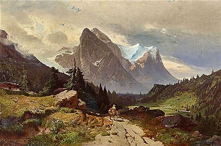 View of Well and Wetterhorn