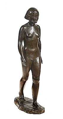 Schreitender weiblicher Akt by Max Fueter - Auction record, sale price, and art valuation. Compare with similar artists and explore comparable artworks.