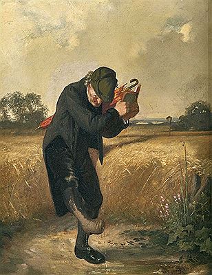 Der Dorfpfarrer in Nöten.