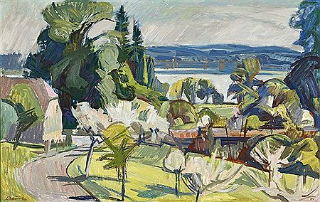 "Murtensee-Landschaft (Guivaux)".
