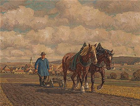 Sample artwork by Erich Zeyer (1903 - 1960), known for painting and graphic art - View similar artists and auction records