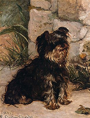 Portrait of a Yorkshire Terrier, 1883
