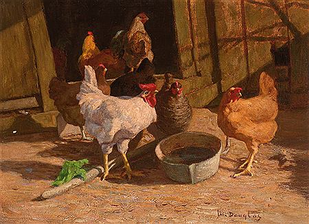 The Rooster's Call by Walter Douglas - Auction record, sale price, and art valuation. Compare with similar artists and explore comparable artworks.