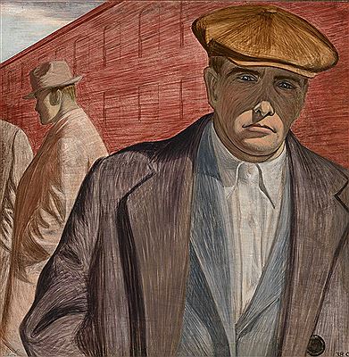 The Unemployed, 1939-40 by Saul Levine - Auction record, sale price, and art valuation. Compare with similar artists and explore comparable artworks.