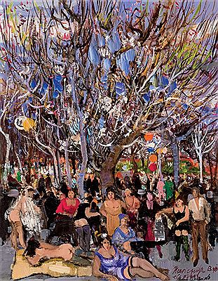 "Merienda bajo el árbol"