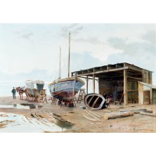 "Taller Náutico" by Jose Casanova - Auction record, sale price, and art valuation. Compare with similar artists and explore comparable artworks.