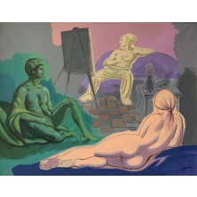 The painter and his models by Alberto Duce Vaquero - Auction record, sale price, and art valuation. Compare with similar artists and explore comparable artworks.