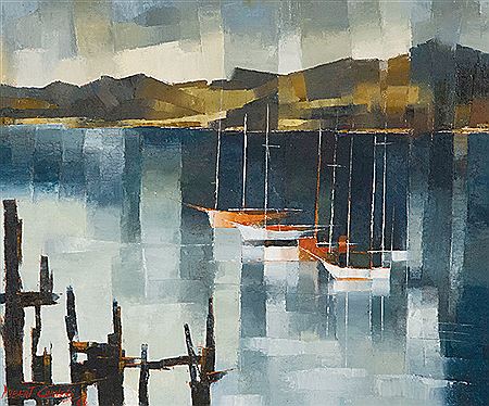 Boats at Rest by Robert Chilvers - Auction record, sale price, and art valuation. Compare with similar artists and explore comparable artworks.