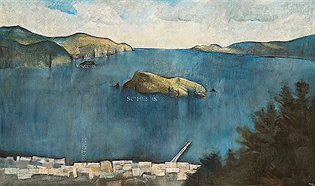 Somes Island, Wellington Harbour by Melvin Day - Auction record, sale price, and art valuation. Compare with similar artists and explore comparable artworks.