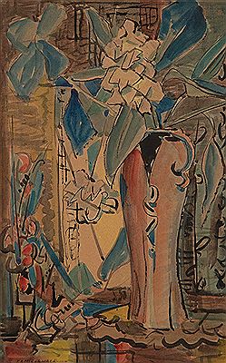 The Red Vase by Thomas Arthur McCormack - Auction record, sale price, and art valuation. Compare with similar artists and explore comparable artworks.