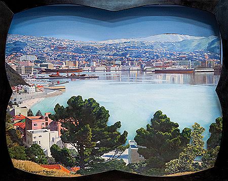 Diorama of Wellington