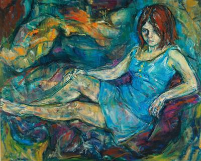 Girl with red hair