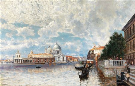 Venice, a view of Santa Maria della Salute