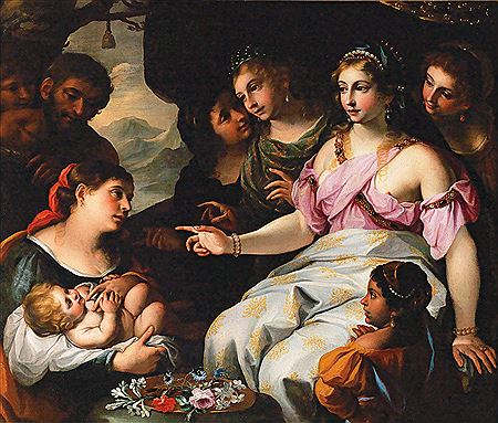 The Finding of Moses by Elisabetta Sirani - Auction record, sale price, and art valuation. Compare with similar artists and explore comparable artworks.
