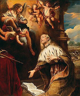 The Vision of Saint Louis IX of France