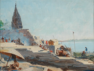 Benares on the Ganges, India’s spiritual capital