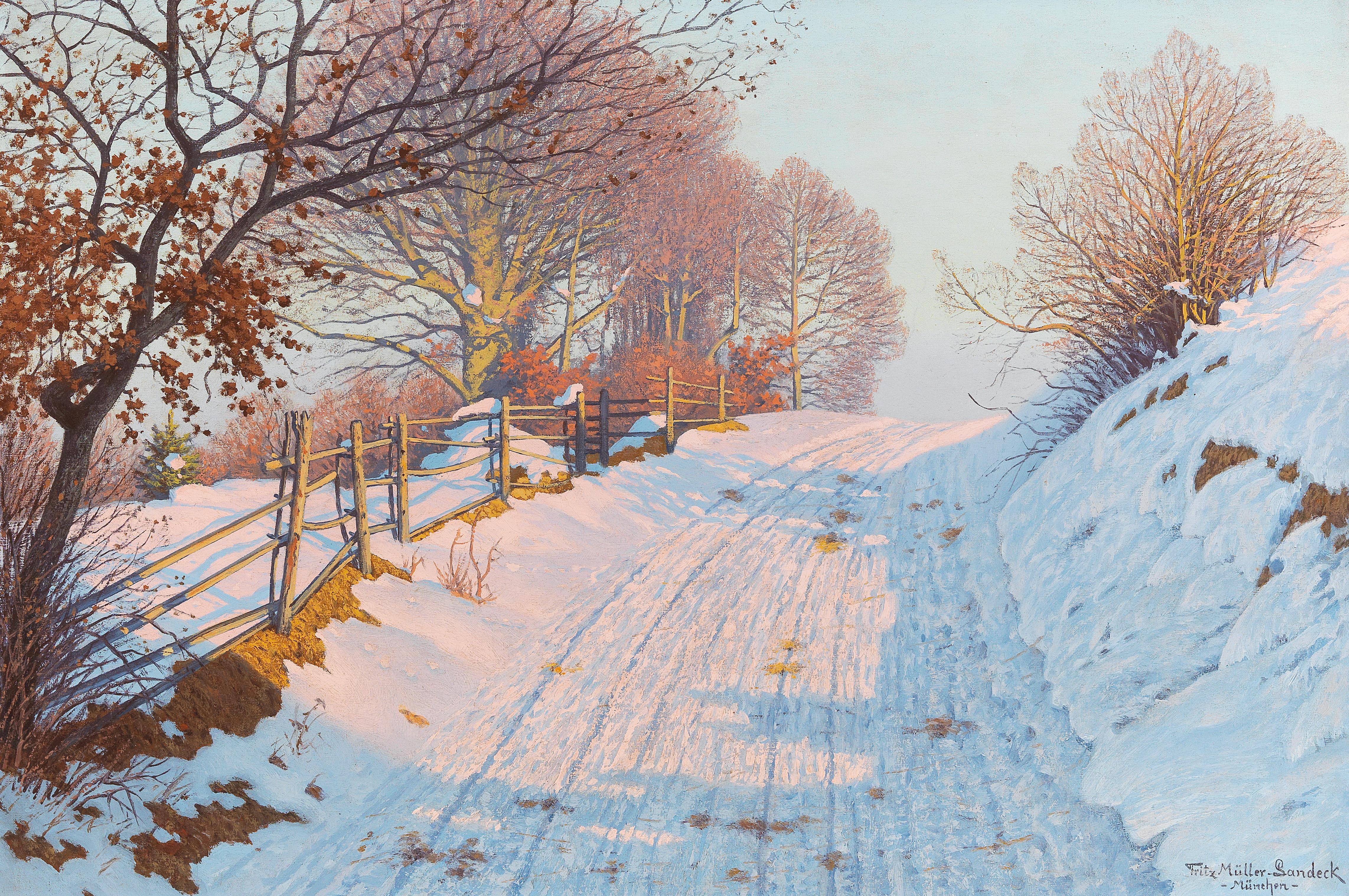 Ein Sonnentag im Winter