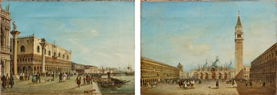 Venice, the Molo with the Doge’s Palace and St Mark’s Square