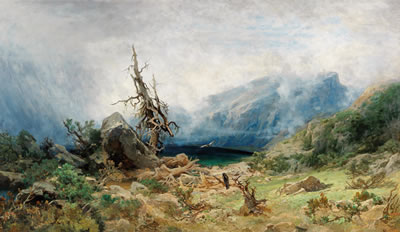 Krajina wz Krkonoš, olej na plátne by Julius Eduard Marak - Auction record, sale price, and art valuation. Compare with similar artists and explore comparable artworks.