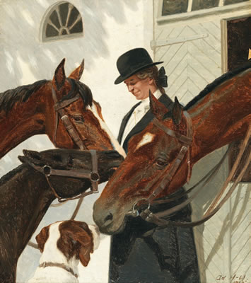 Visiting the Horses