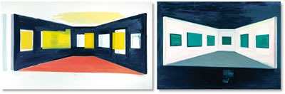 Memoires van een vergeetal (Mémoires d'un oubli-tout) (1985) (diptych)