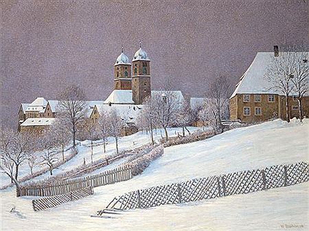 Winter im Schwarzwald (Klosterkirche St. Märgen)