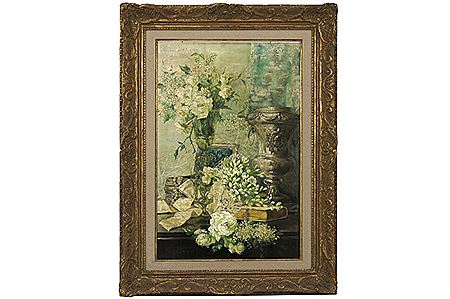 Sample artwork by Marie Verhas (19th century), known for painting - View similar artists and auction records
