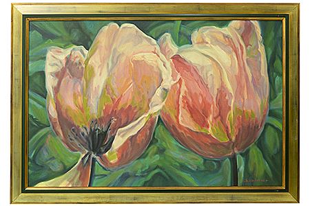 Sample artwork by Hans Kitslaar (Born 1944), known for painting - View similar artists and auction records