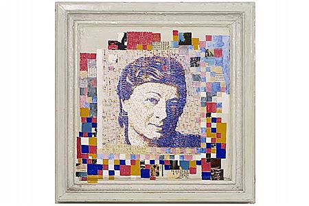 Composition with face