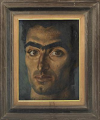 "portrait of Iamae Brown, May 1955, Roma Italia".