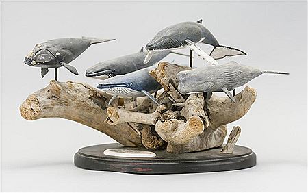 "Atlantic Whales" by Frank Adamo - Auction record, sale price, and art valuation. Compare with similar artists and explore comparable artworks.
