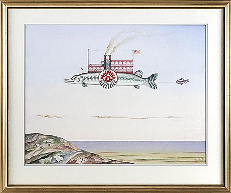 A pike-form zeppelin